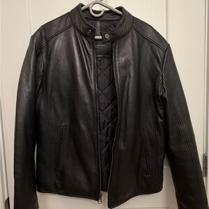 Marc Jacobs Men's Black Leather Jacket